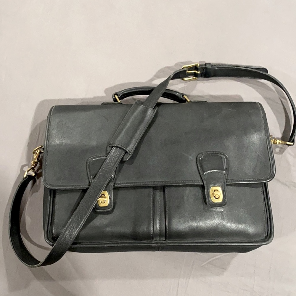 Vintage Coach messenger bag / briefcase